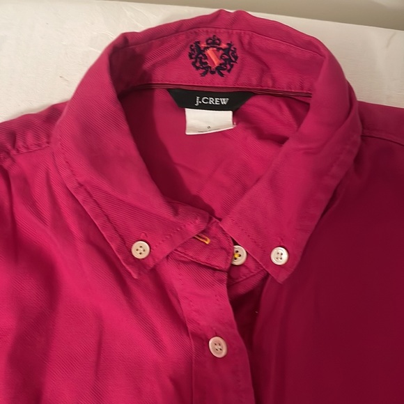 J.Crew Oxford Shirt -Sz 0 - Picture 3 of 4